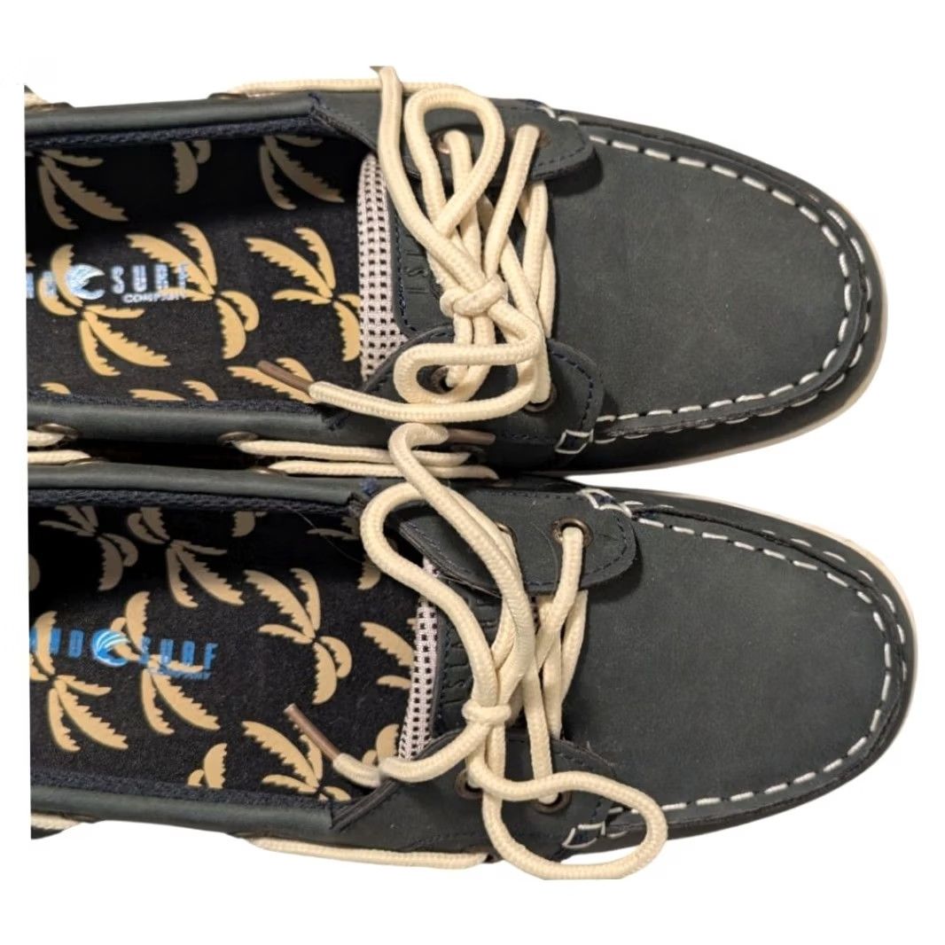 CO Island Surf Top Mens Blue Navy Topsiders Women Size Preppy Old Money Academia Nautical Size ONE SIZE - 4 Thumbnail