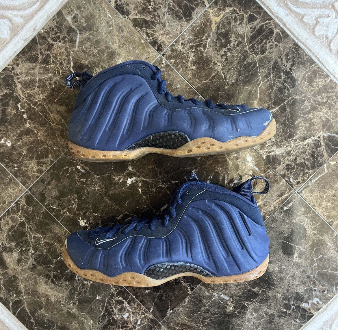 Nike Air Foamposite One “Midnight Navy” size 10 Size US 10 / EU 43 - 2 Thumbnail