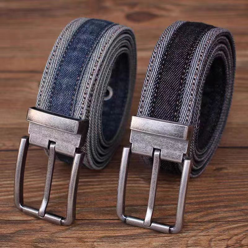 Japanese Brand × Vintage Street Vintage Patchwork Denim Belt 47 in. Size ONE SIZE - 5 Thumbnail