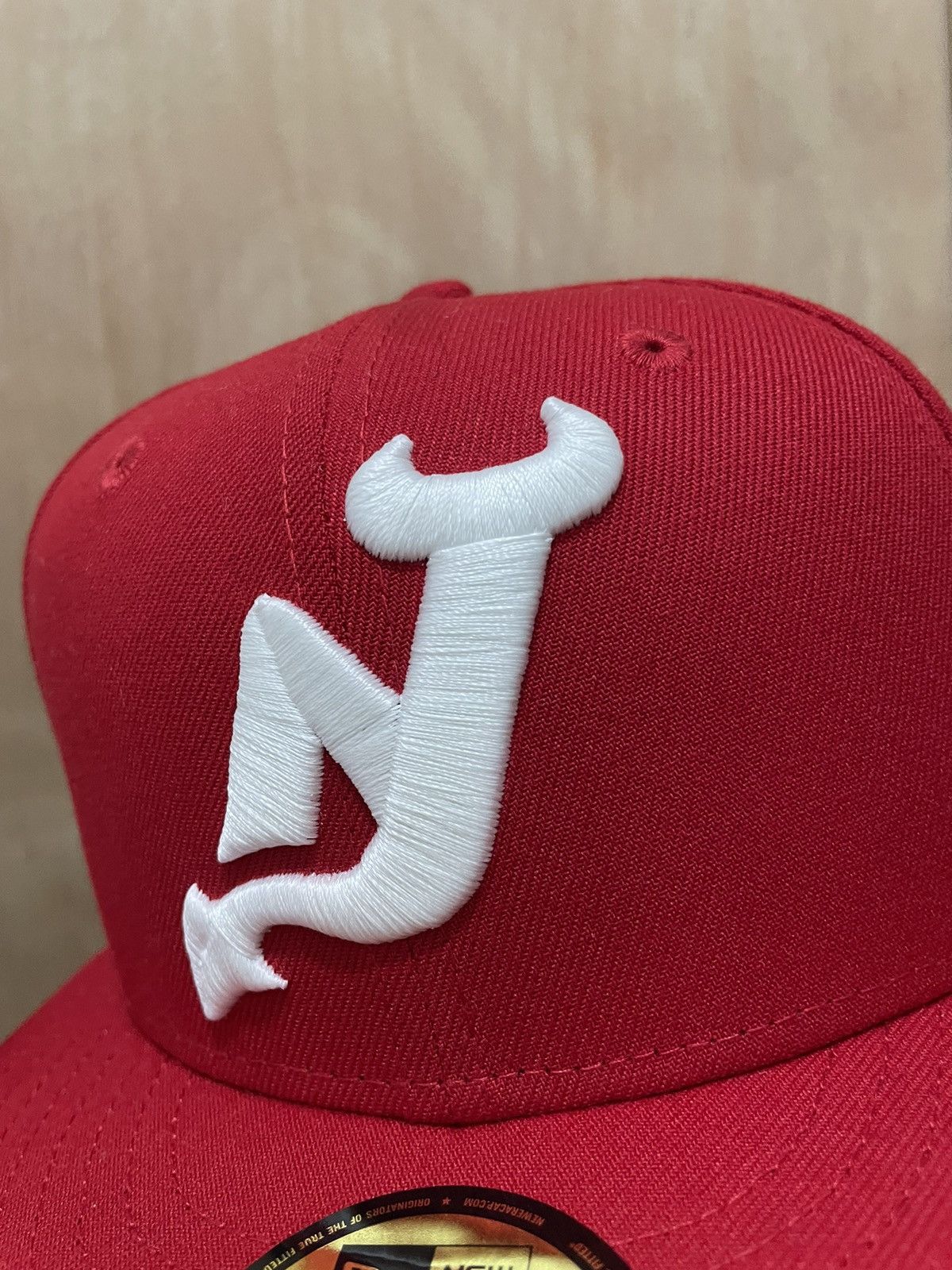 MyFitteds Myfitteds New Jersey devils scarlet red 10th 7 1/4 Size ONE SIZE - 3 Thumbnail