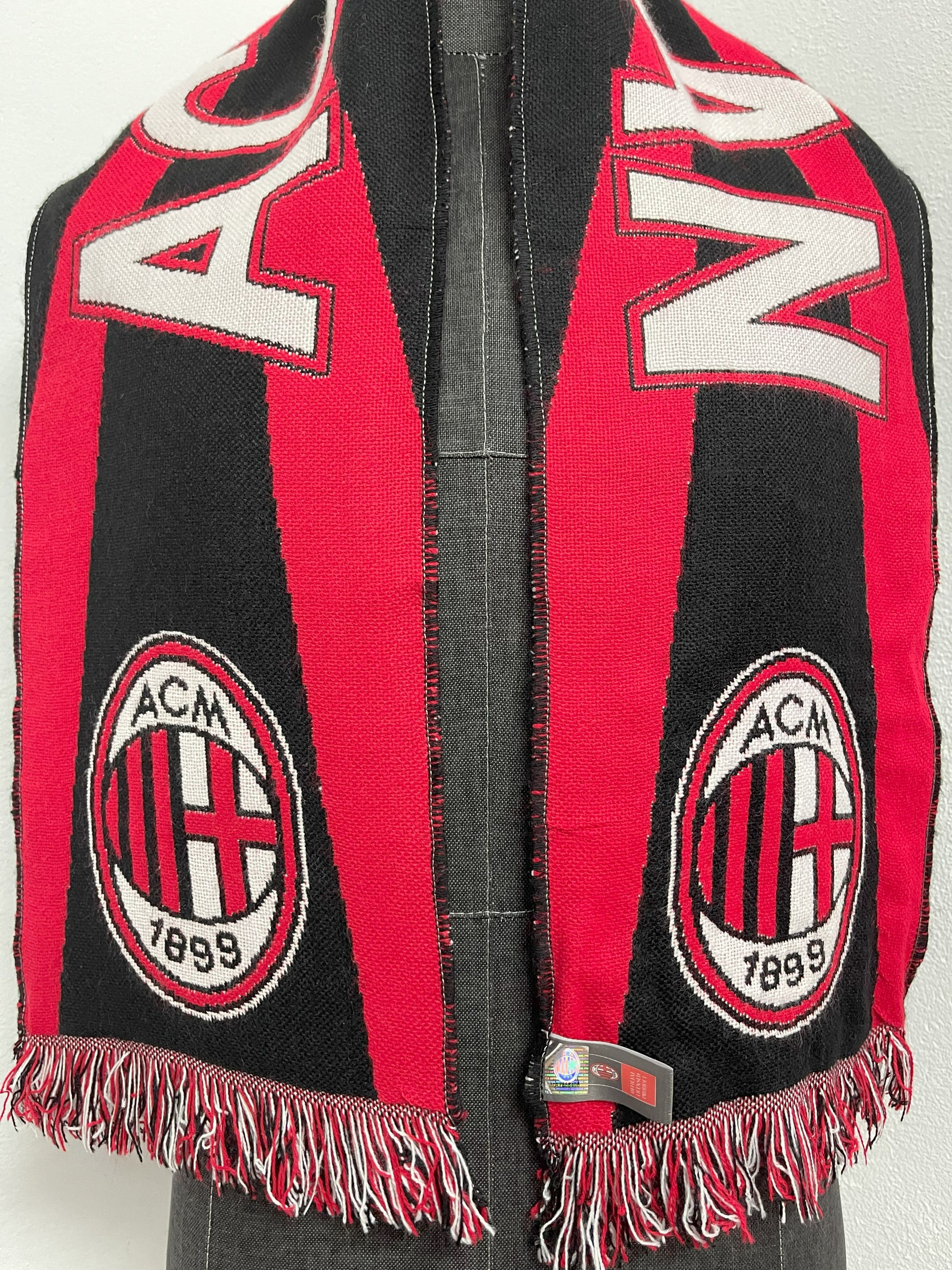 Vintage Vintage AC Milan Scarf / Muffler - 6070 Size ONE SIZE - 4 Thumbnail