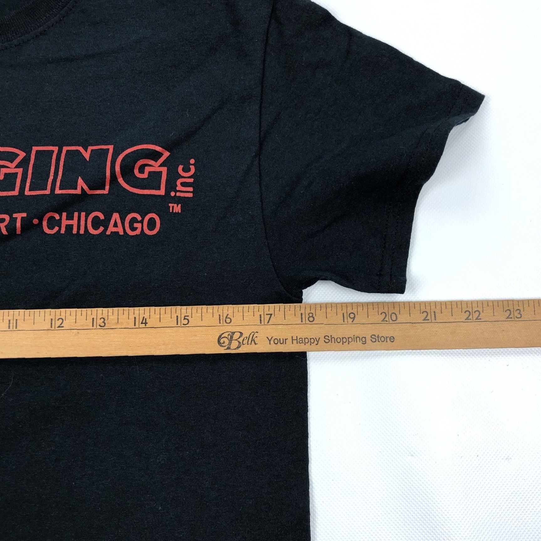 Vintage AC/DC T-Shirt Black Short Sleeve Crew Neck Men's Small Size US S / EU 44-46 / 1 - 5 Thumbnail