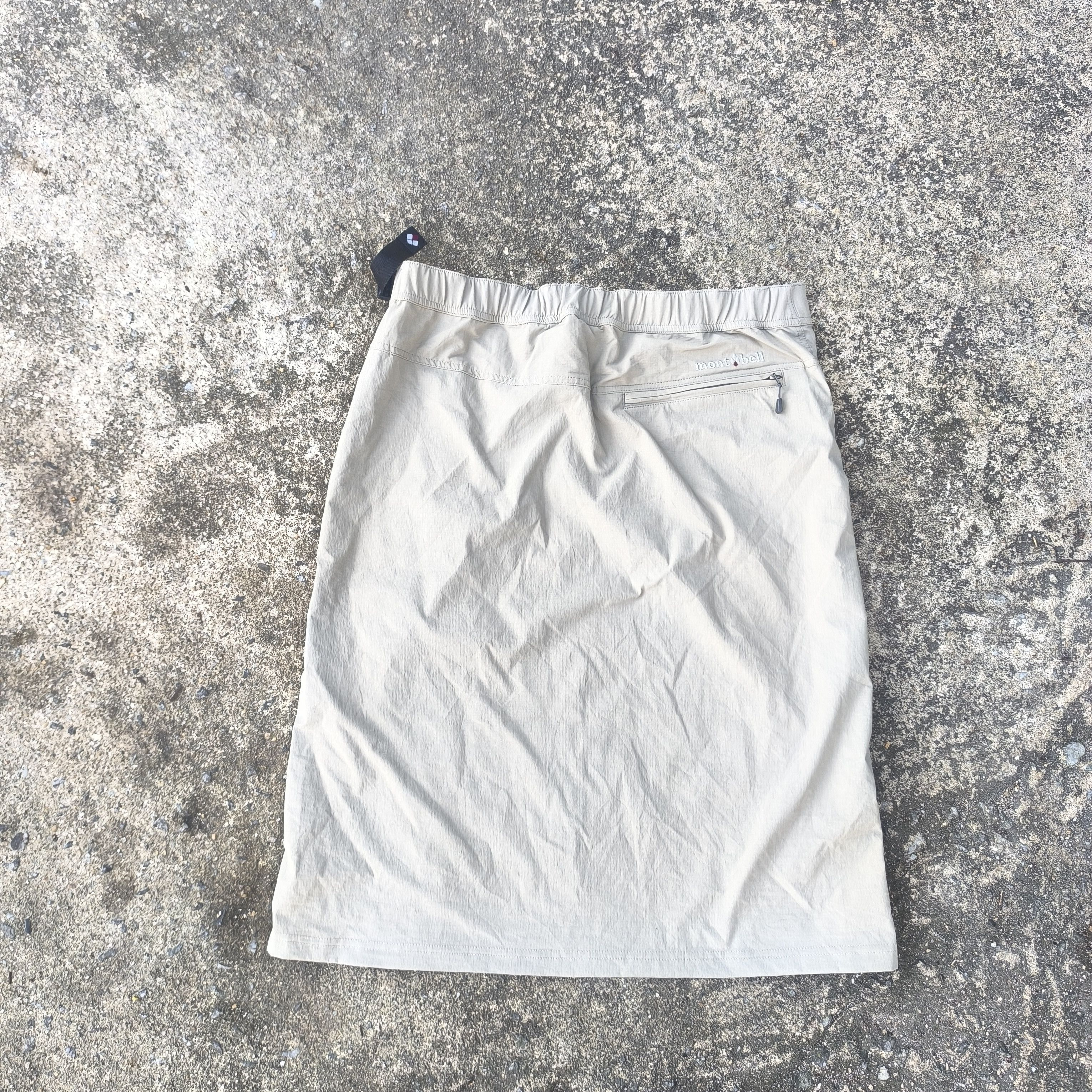 Montbell MONTBELL WRAP SKIRT RIPSTOP MATERIAL Size 33" - 6 Thumbnail