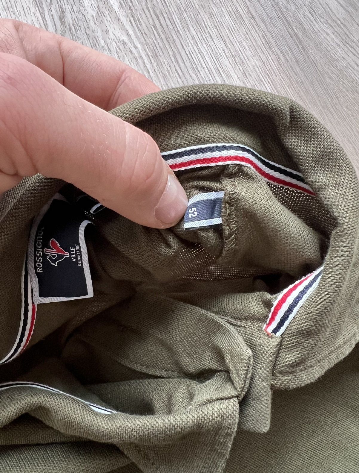 Other Rossignol Khaki Long Sleeve Polo Ski Rugby Size US L / EU 52-54 / 3 - 6 Thumbnail
