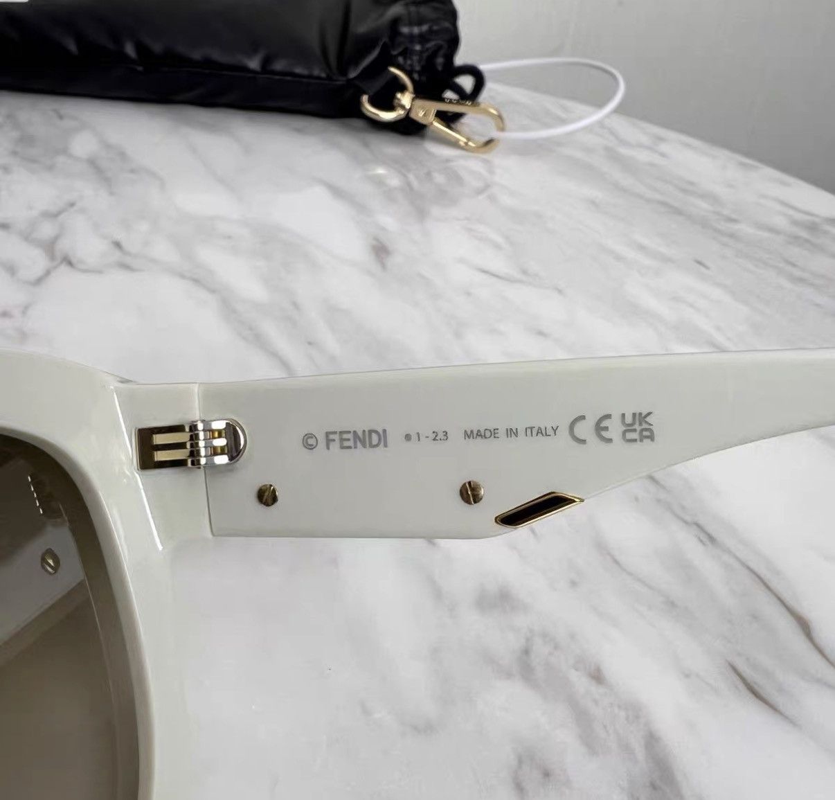 Fendi Fendi Logo Oval Sunglasses J42 Size ONE SIZE - 6 Thumbnail