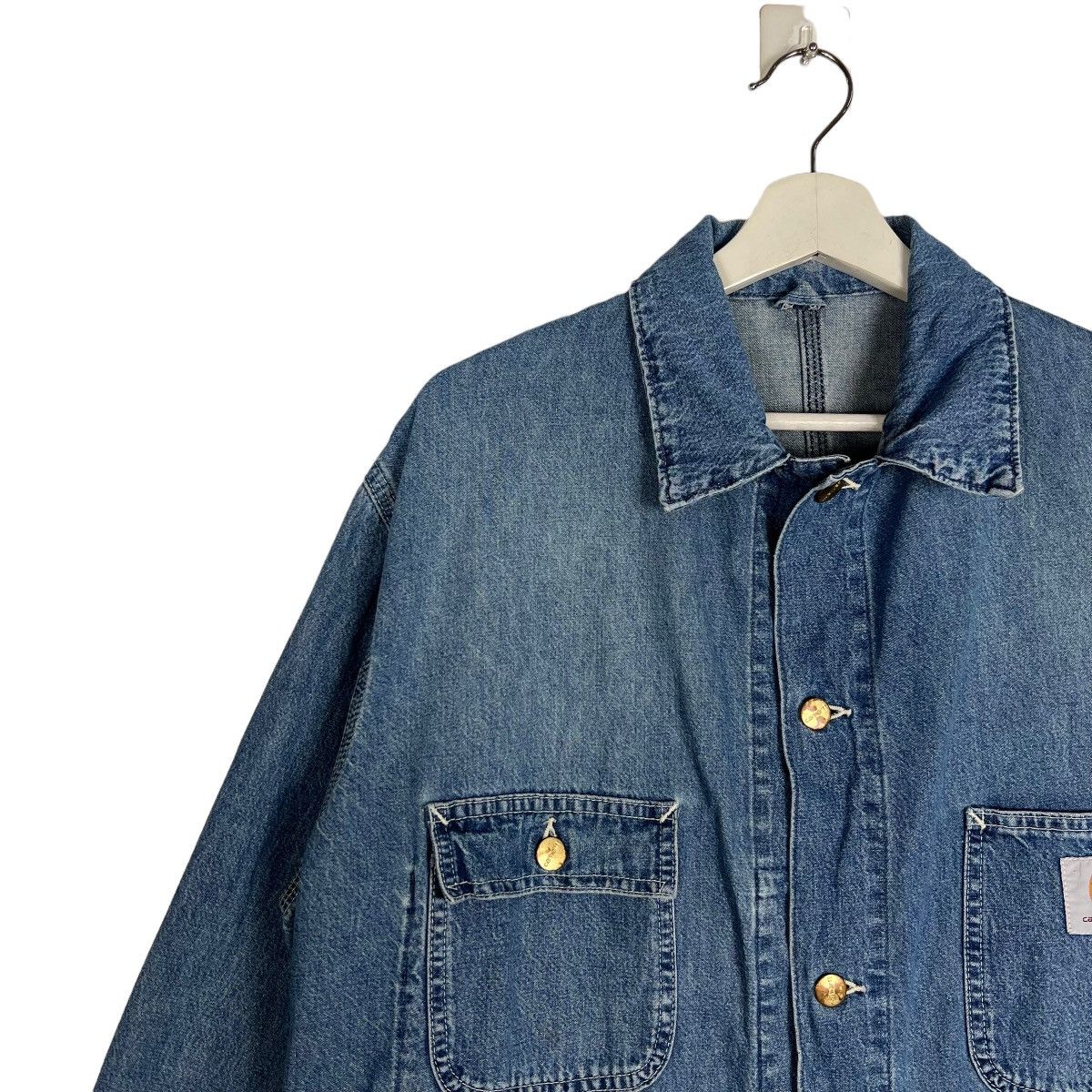 Carhartt 🔥 1980s VINTAGE CARHARTT WORK CHORE JACKET Size US M / EU 48-50 / 2 - 9 Thumbnail
