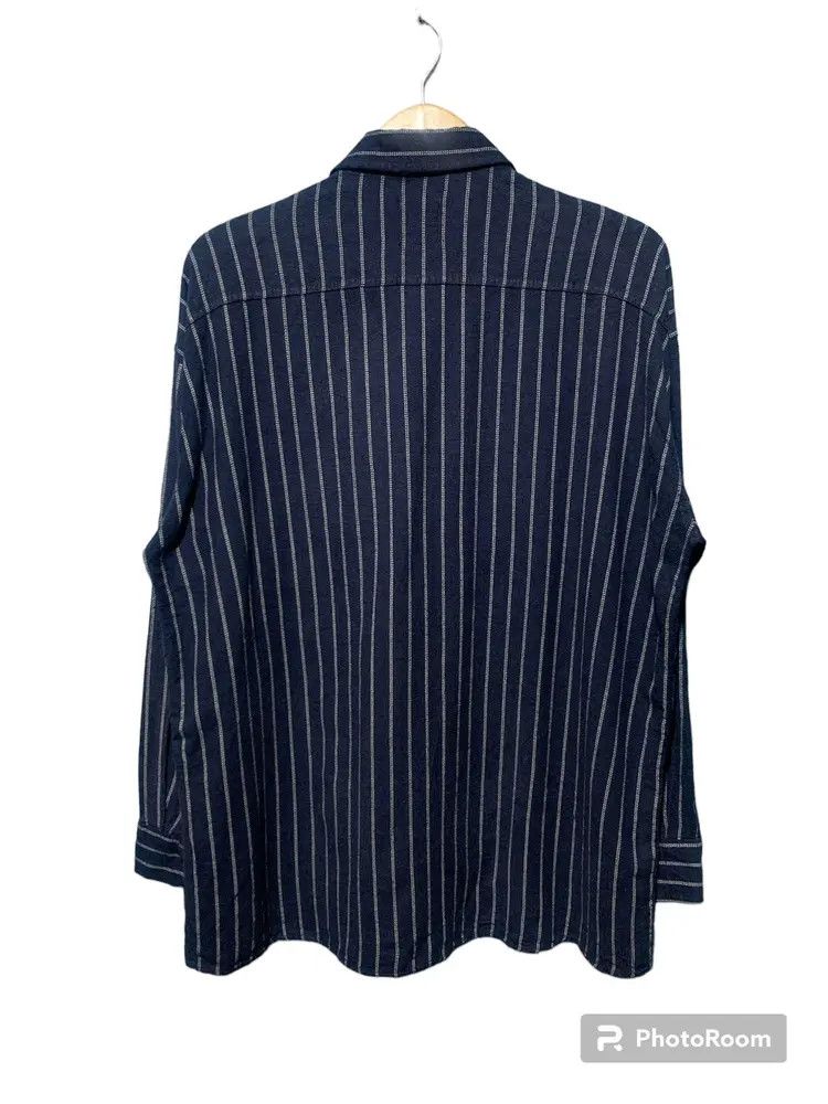 The Real McCoy's Mccoy x Minion Made strip button up shirt Size US XL / EU 56 / 4 - 5 Thumbnail