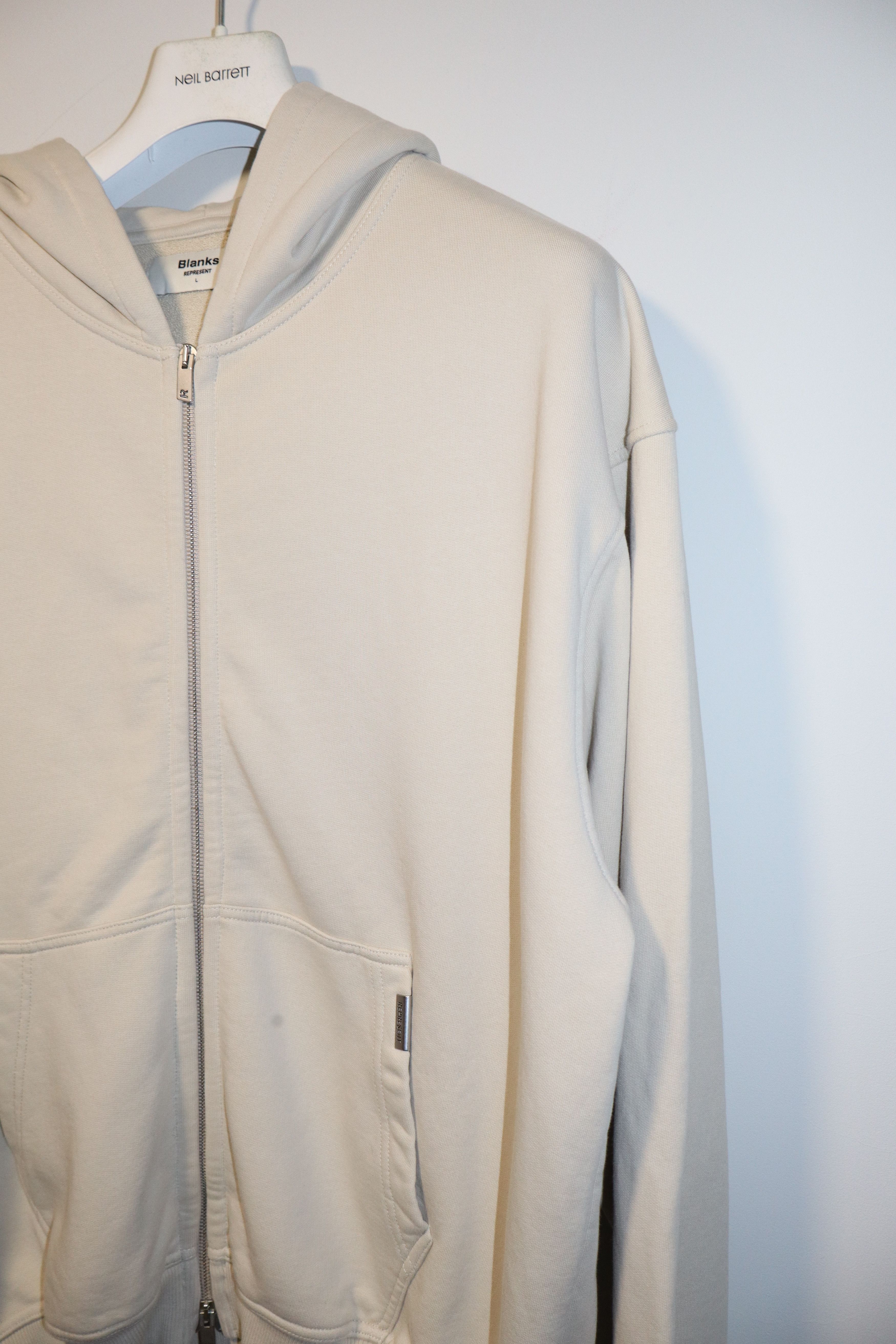 Represent Clo. Blanks Zip Hoodie Size US L / EU 52-54 / 3 - 5 Thumbnail