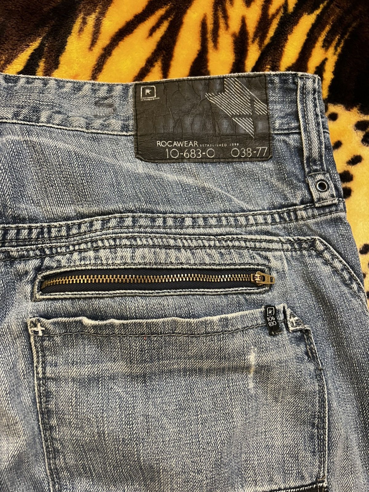 Rocawear × Vintage Vintage Rocawear Designed in USA Denim Jeans Size US 38 / EU 54 - 4 Thumbnail