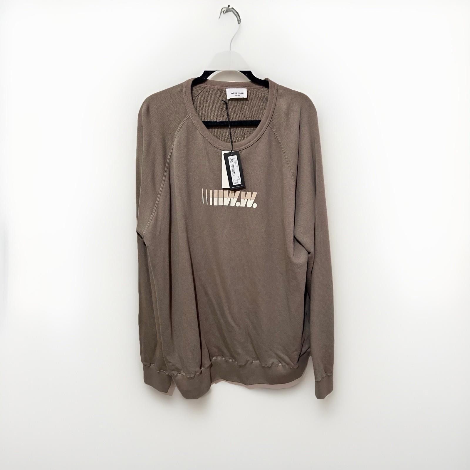 Wood Wood Wood Wood Hester Sweatshirt XL Organic Cotton Crewneck NWT Size US XL / EU 56 / 4 - 1 Thumbnail