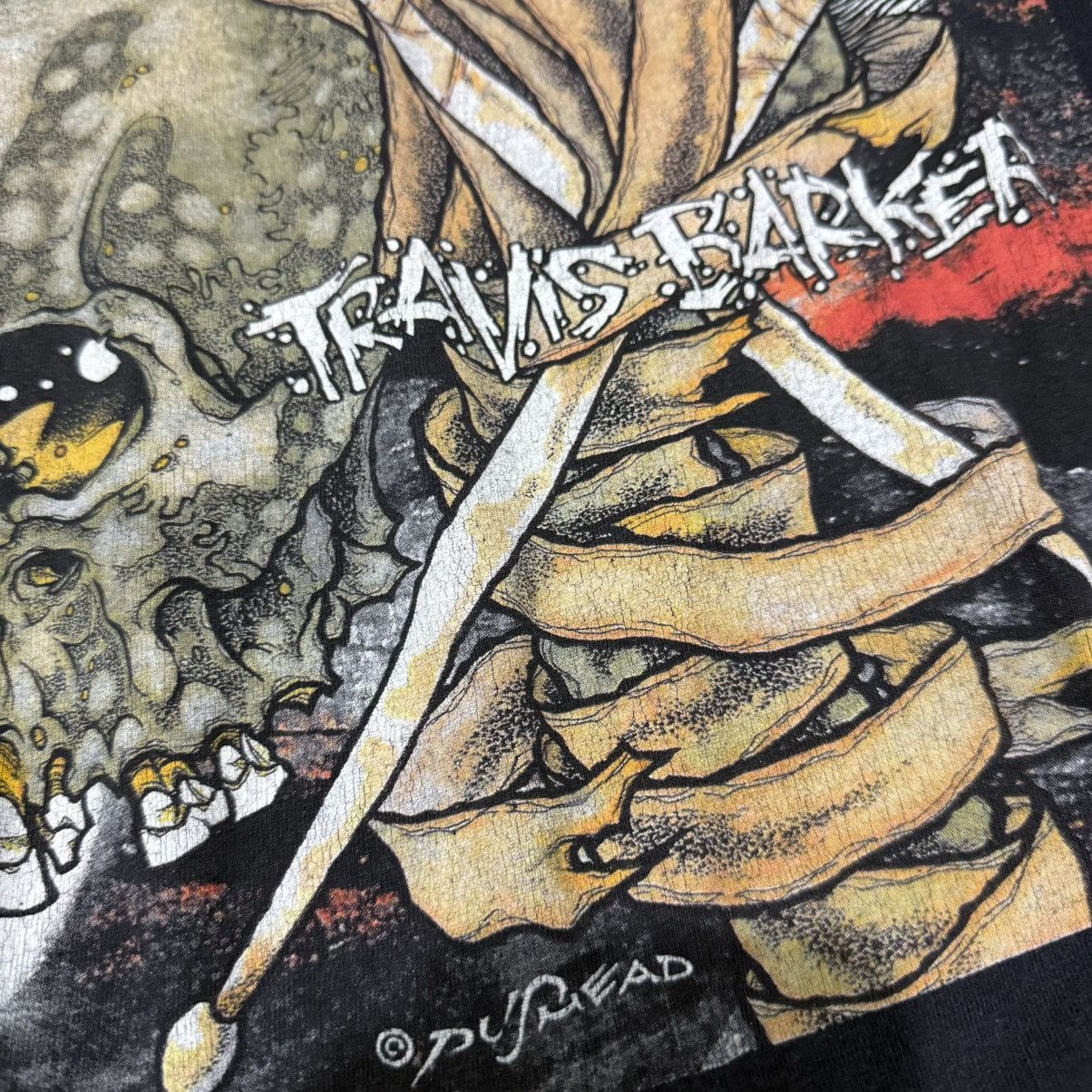 Famous Stars And Straps Famous X Travis Barker X Pushead RARE Size US L / EU 52-54 / 3 - 3 Thumbnail