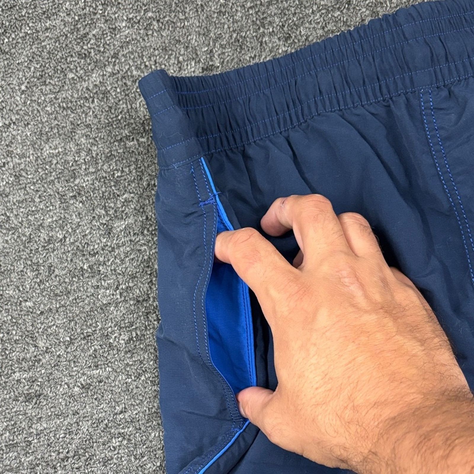 Etienne Aigner NWT Etienne Aigner Dark Blue Swim Trunks Size M Size US 36 / EU 52 - 6 Thumbnail