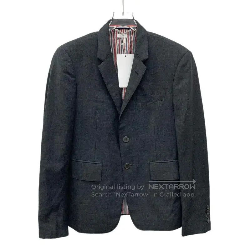 Thom Browne Thom Browne Gray Wool Women's Jacket . Size S / US 4 / IT 40 - 1 Thumbnail
