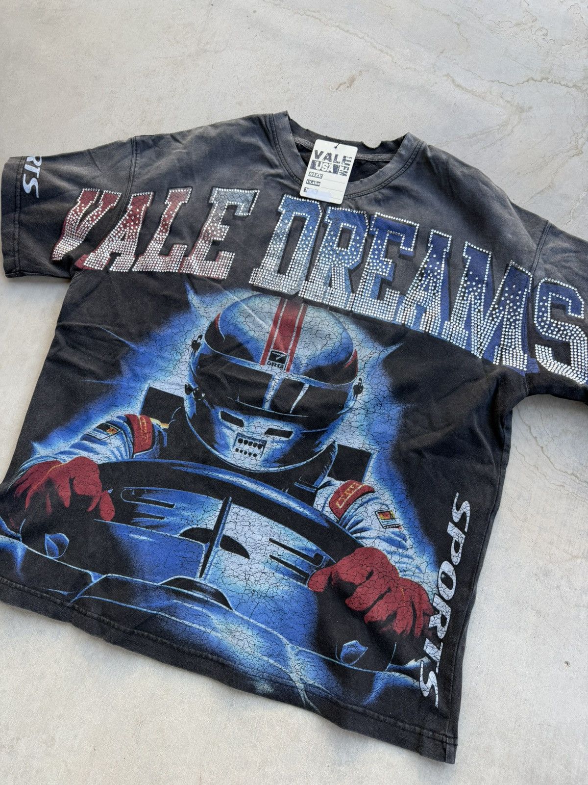 Vale Vale Forever Speed Bling Tee Black Size Small New Size US S / EU 44-46 / 1 - 2 Thumbnail