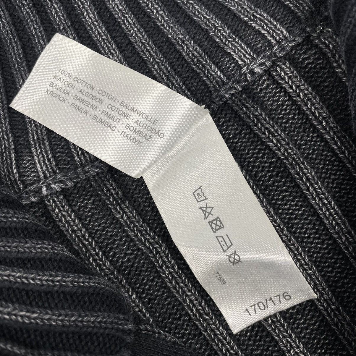 Japanese Brand Vintage Avant-Garde Faded Washed Knitted Zip Sweater Size US L / EU 52-54 / 3 - 8 Thumbnail