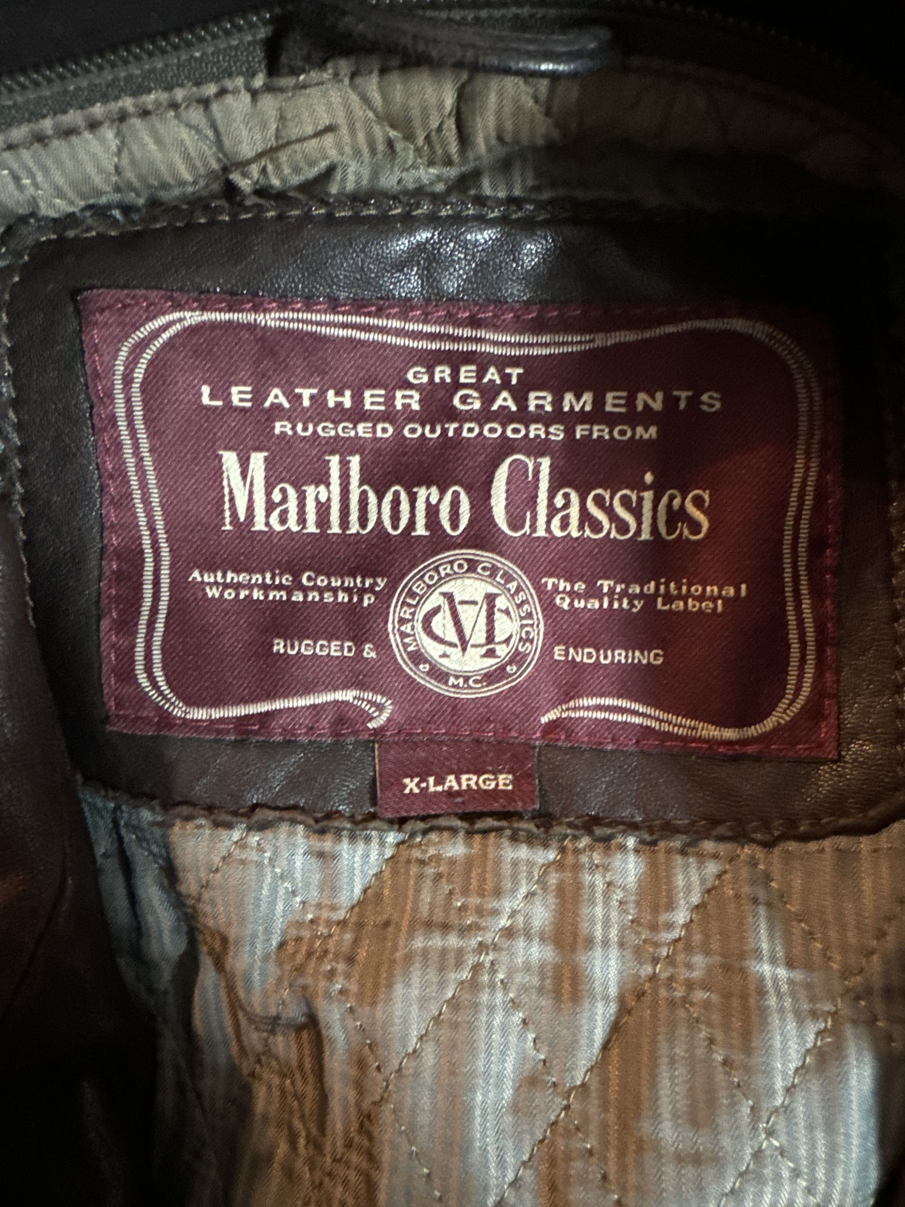 Marlboro Classics Marlboro Classics leather suit coat jacket 80s vintage 90s Size US XL / EU 56 / 4 - 5 Thumbnail
