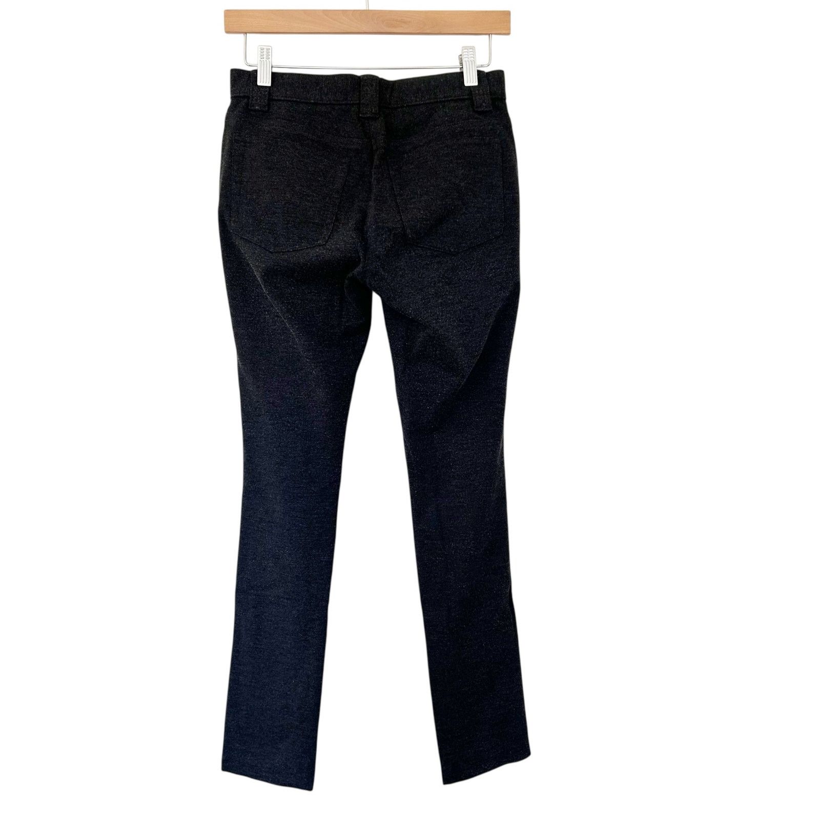 Theory Theory Dark Gray Elly Rave Pull On Dress Pants Sz S Size 27" / US 4 / IT 40 - 6 Thumbnail