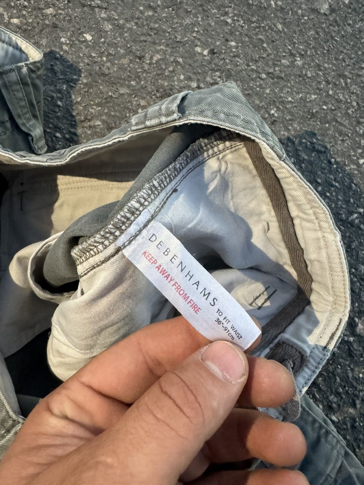 Japanese Brand × Vintage Vintage Y2K Maine Cargo Owens Style Baggy Shorts Size US 36 / EU 52 - 6 Thumbnail