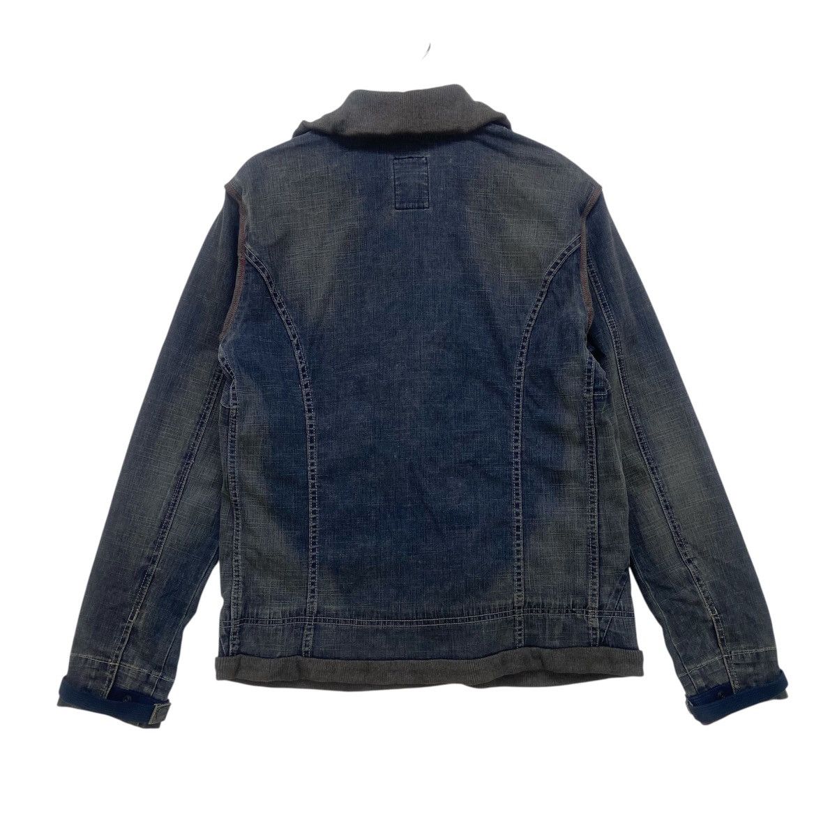 Marithe + Francois Girbaud 🔥Avant Garde Marithe Francois Girbaud Denim Jacket Size US S / EU 44-46 / 1 - 3 Thumbnail