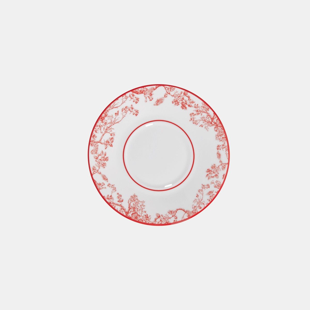 Dior o1bcso1str0225 Size:OS/ Coffee Cup Saucer in Red Toile Size ONE SIZE - 1 Thumbnail