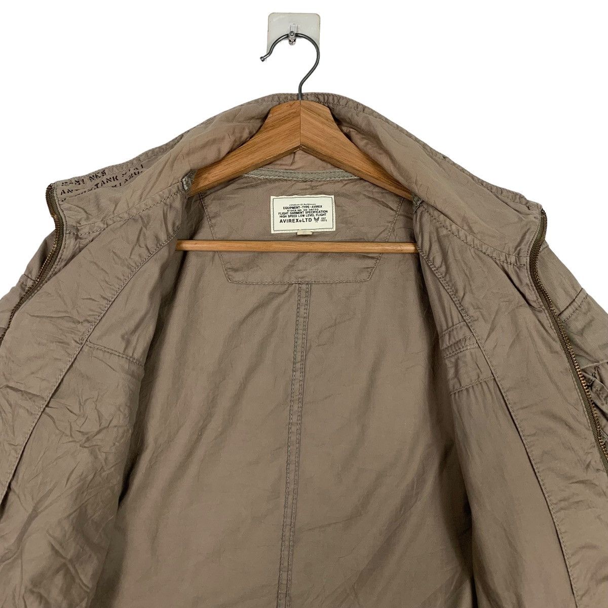 Avirex AVIREX Army Air Field Short Sleeve Zipper Jacket #0103-C6 Size US M / EU 48-50 / 2 - 13 Thumbnail