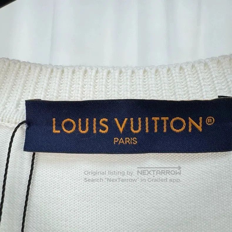 Louis Vuitton Louis Vuitton Embroidered Knit Short Sleeve. Size US L / EU 52-54 / 3 - 5 Thumbnail