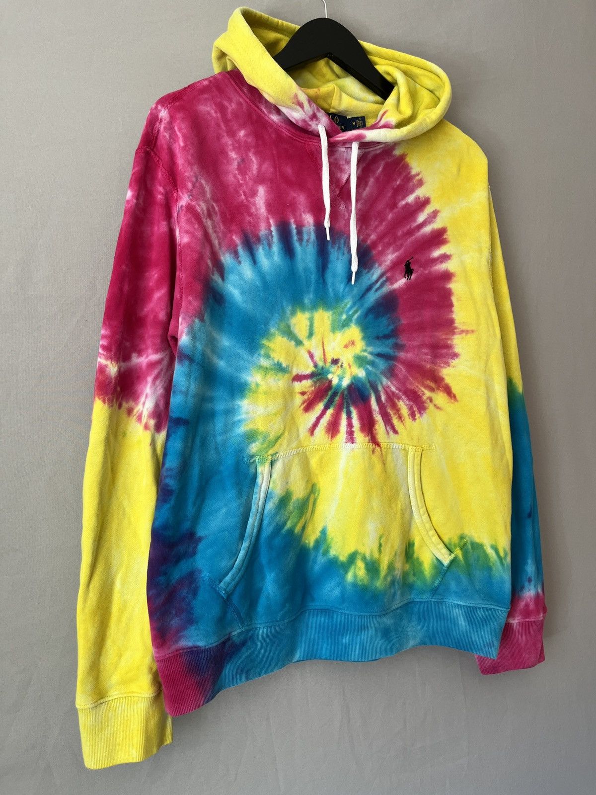 Polo Ralph Lauren Polo Ralph Lauren Tie Dye Acid Multicolour Hoodie Size US M / EU 48-50 / 2 - 2 Thumbnail