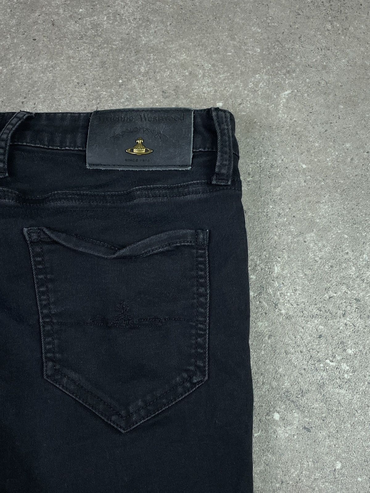 Vivienne Westwood Vivienne Westwood Anglomania Black Skinny Jeans Size 30" / US 8 / IT 44 - 6 Thumbnail