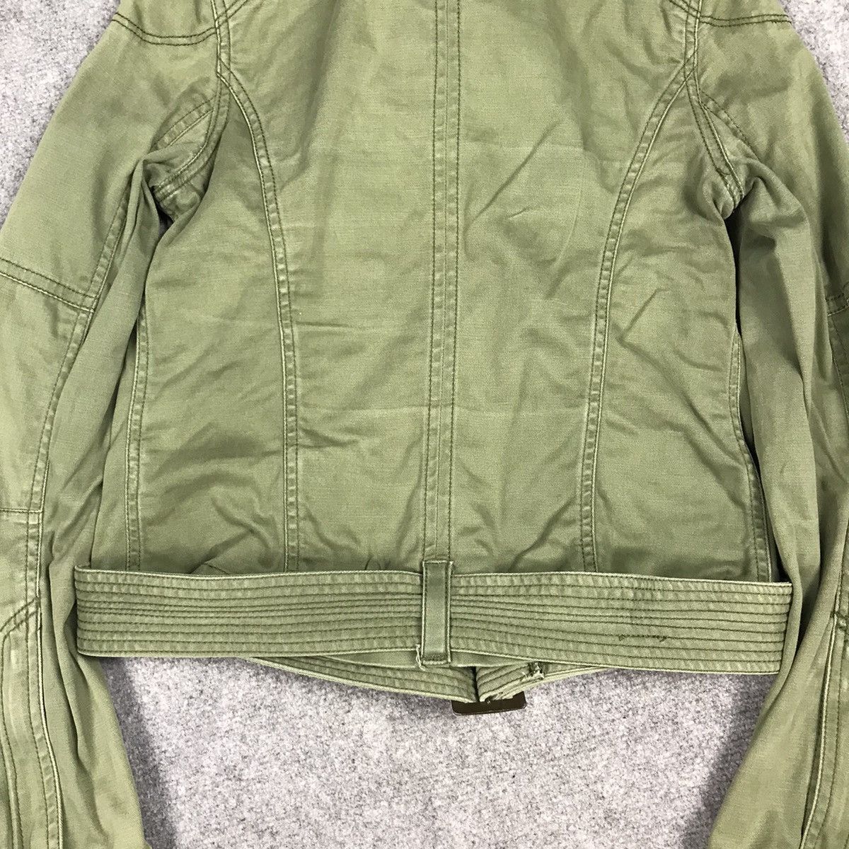 If Six Was Nine × Japanese Brand × Le Grande Bleu (L.G.B.) G.O.A JAPAN GREEN MILITARY CROPPED JACKET Size US XS / EU 42 / 0 - 11 Thumbnail