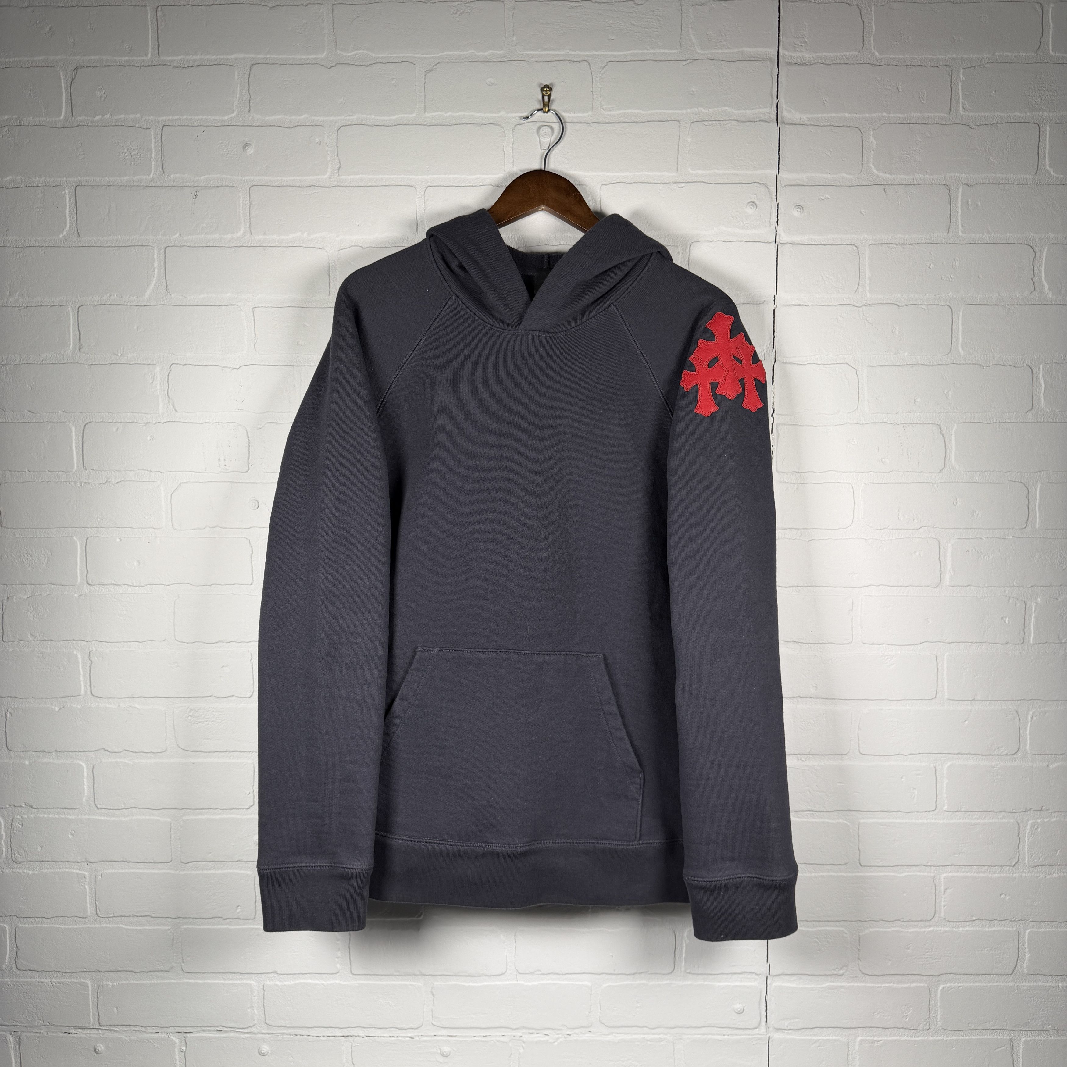 Chrome Hearts Chrome Hearts Red Cross Patch Paper Jam Hoodie Size US L / EU 52-54 / 3 - 1 Thumbnail