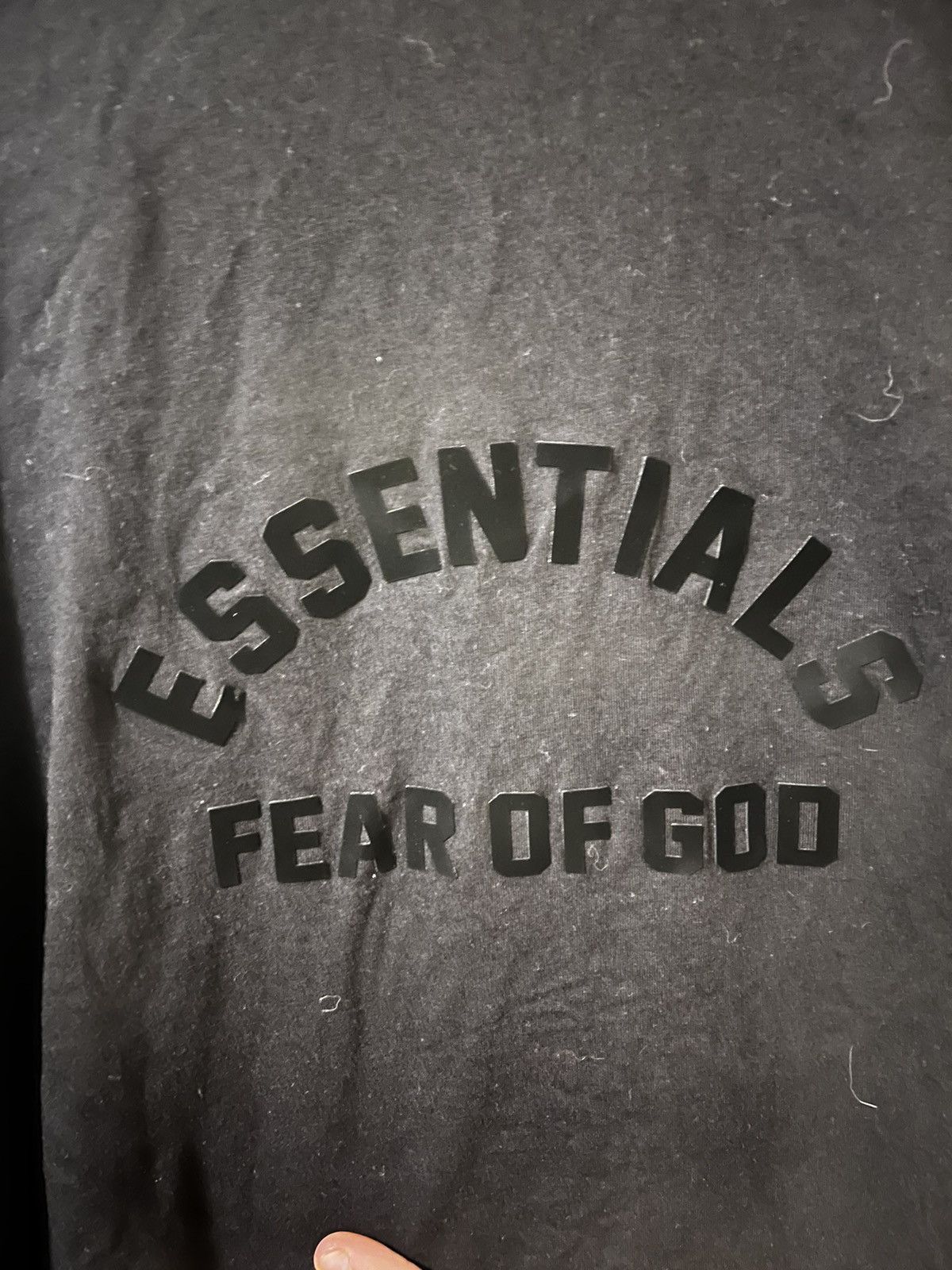 Essentials × Fear of God Oversized Fear of God Essentials Mockneck Longsleeve size XL Size US XL / EU 56 / 4 - 2 Thumbnail