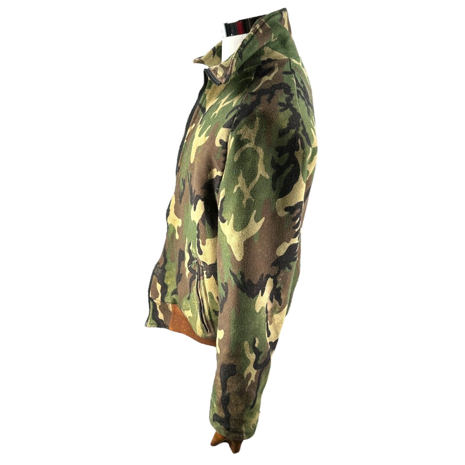 Cabelas Vintage Cabelas Camo Jacket Coat Small Wool Hunting Green Size US S / EU 44-46 / 1 - 2 Thumbnail
