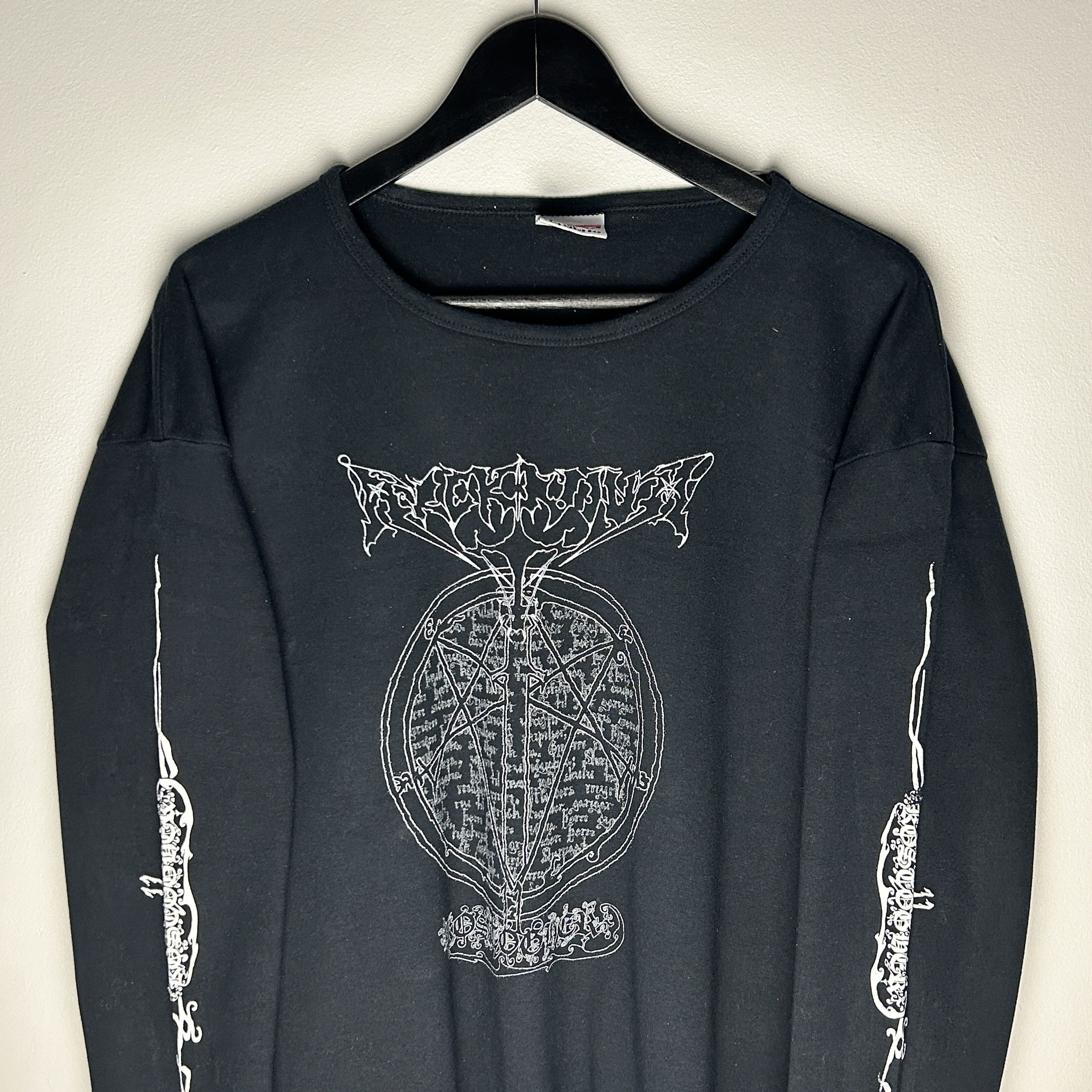 Band Tees Vintage Arckanum Kostogher 1997 Black Metal Band T-shirt Size US XL / EU 56 / 4 - 3 Thumbnail