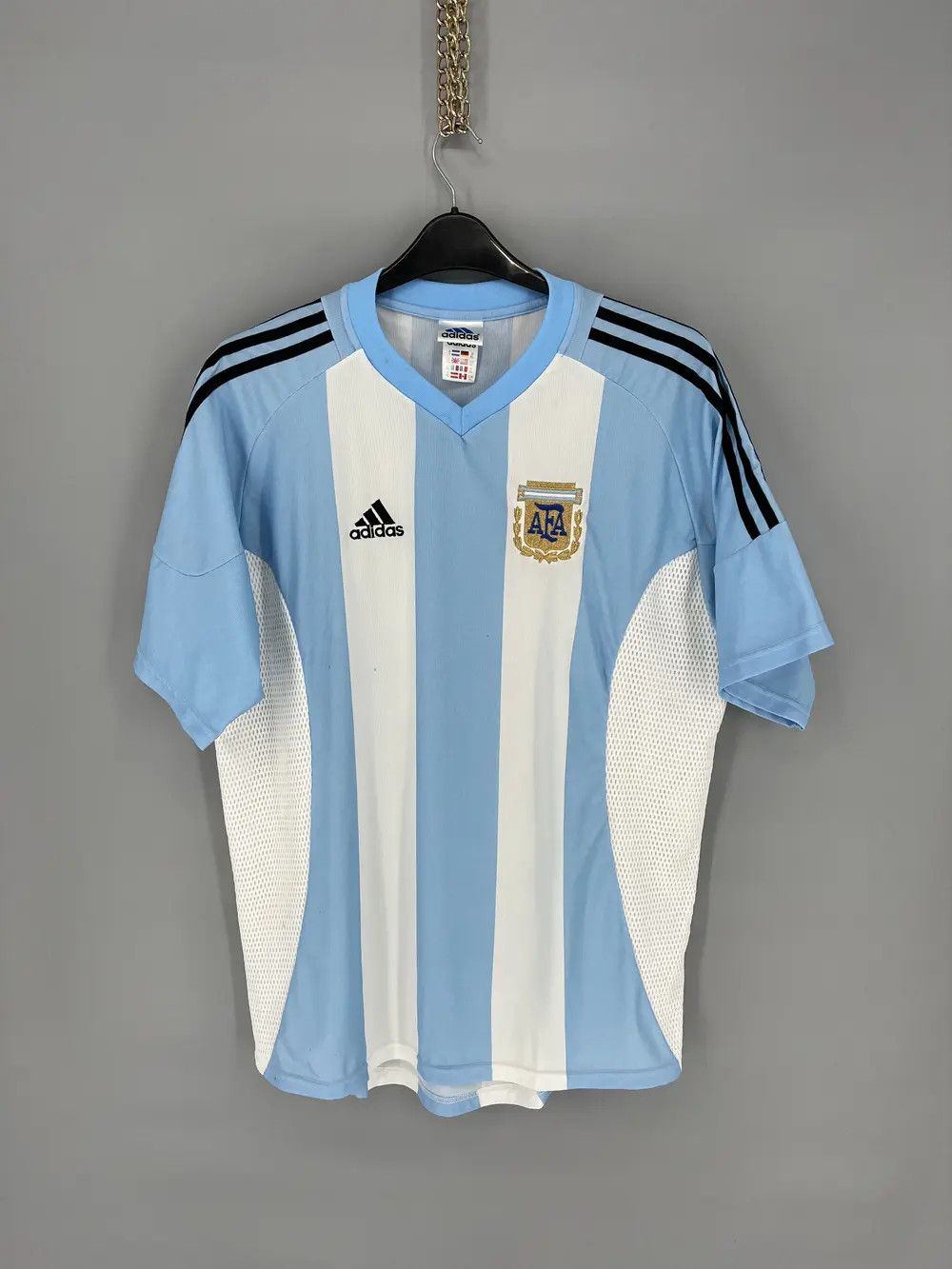 Adidas ARGENTINA 90S HOME FOOTBALL SHIRT SOCCER JERSEY ADIDAS Size US XL / EU 56 / 4 - 1 Thumbnail