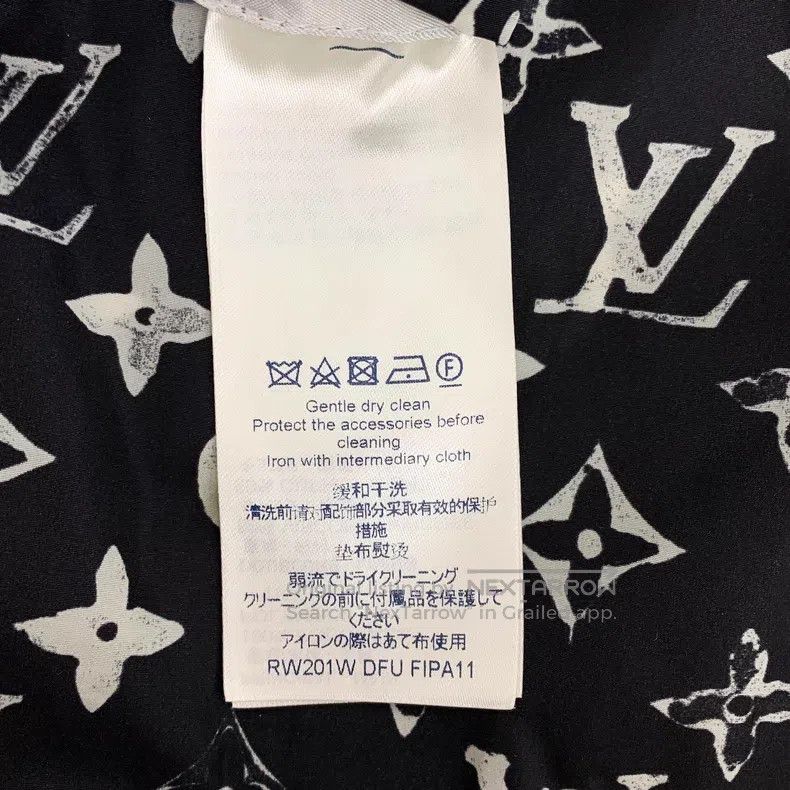 Louis Vuitton Louis Vuitton Black logo presbyopic full print corset casu Size US 34 / EU 50 - 7 Thumbnail