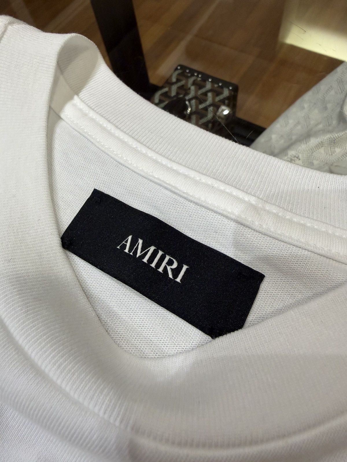 Amiri Amiri Chateau Crest Tee Size US S / EU 44-46 / 1 - 3 Thumbnail