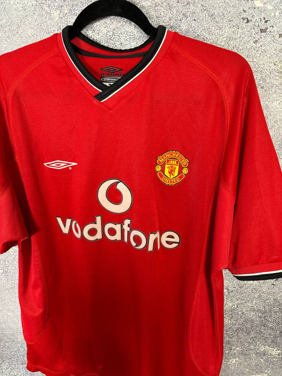 Umbro Vintage Manchester United 2000/02 Umbro Soccer Jersey Size US M / EU 48-50 / 2 - 11 Thumbnail