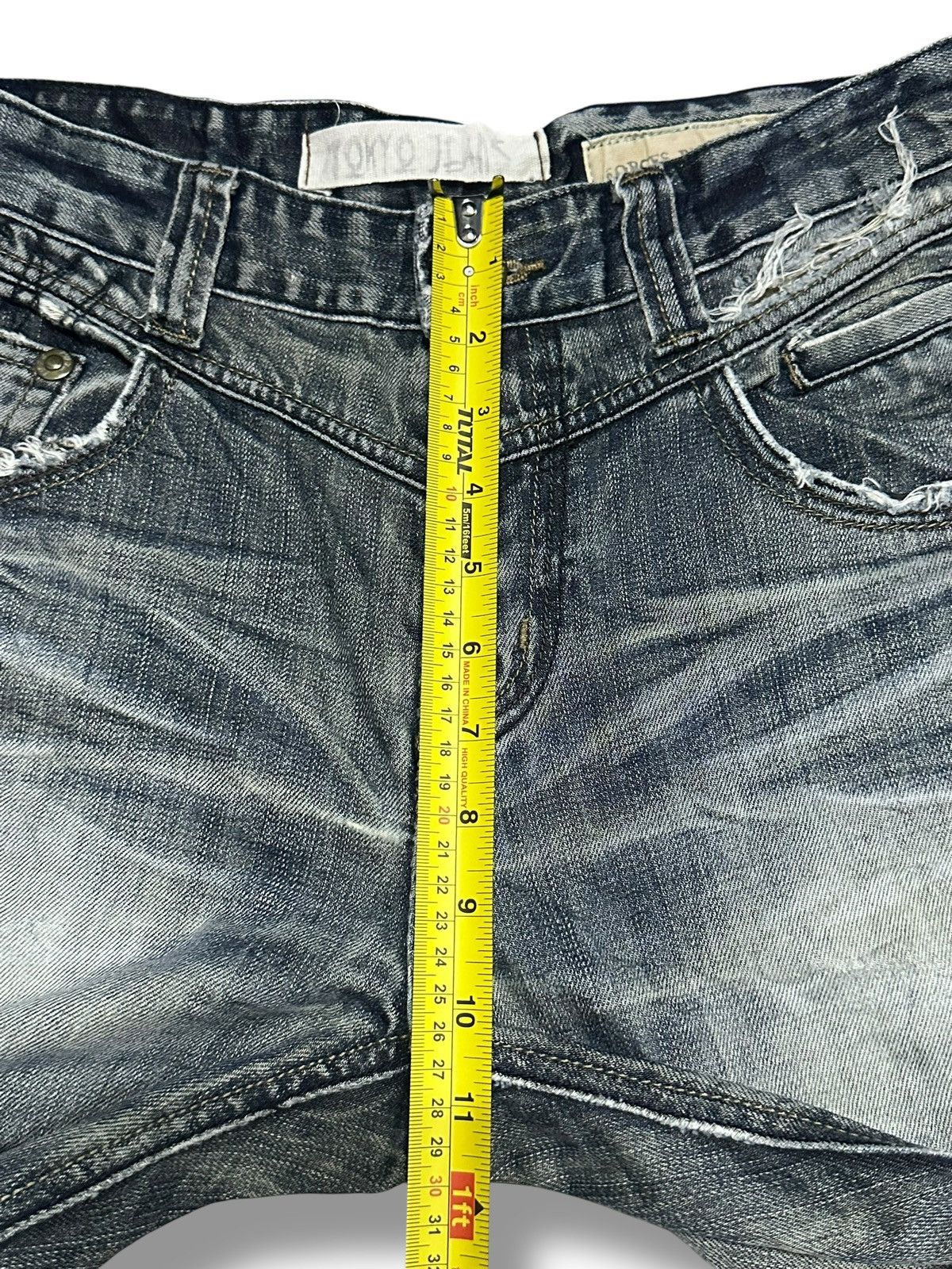 Japanese Brand Tokyo Boulevard Vintage Distressed Embroidered Baggy Faded Size US 32 / EU 48 - 18 Thumbnail