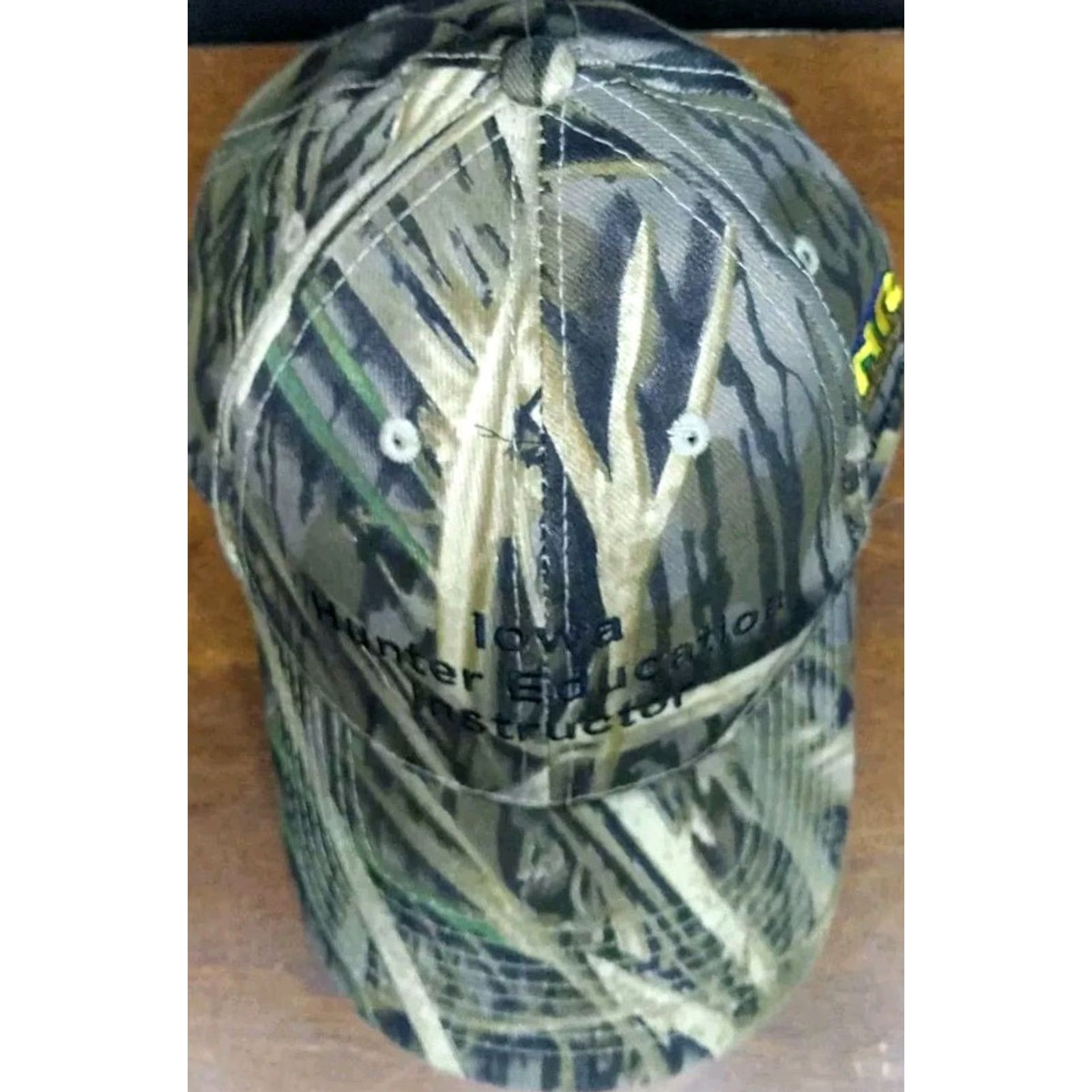 Vintage VINTAGE Iowa Hunter Education DNR Instructor Baseball Cap Hat Camouflage Camo Mossy Oak Adjustable Cotton Canvas Men Hat Mens Baseball Cap Size ONE SIZE - 3 Thumbnail