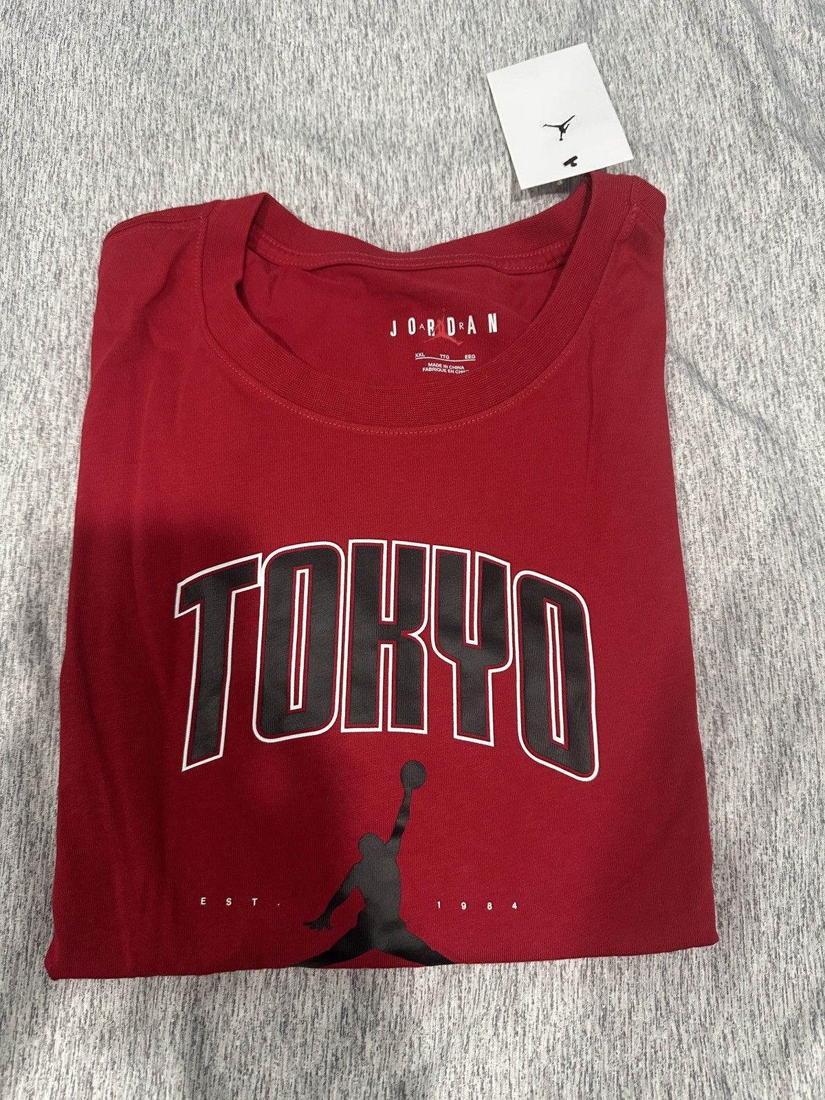 Jordan Brand SIZE 2XL NIKE AIR JORDAN TOKYO EXCLUSIVE LOGO TEE Size US XXL / EU 58 / 5 - 3 Thumbnail