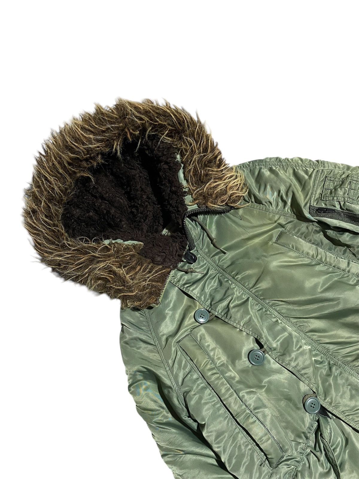 14th Addiction × KMRii goa bono style - rna inc slang n2b fur bomber jacket Size US M / EU 48-50 / 2 - 4 Thumbnail