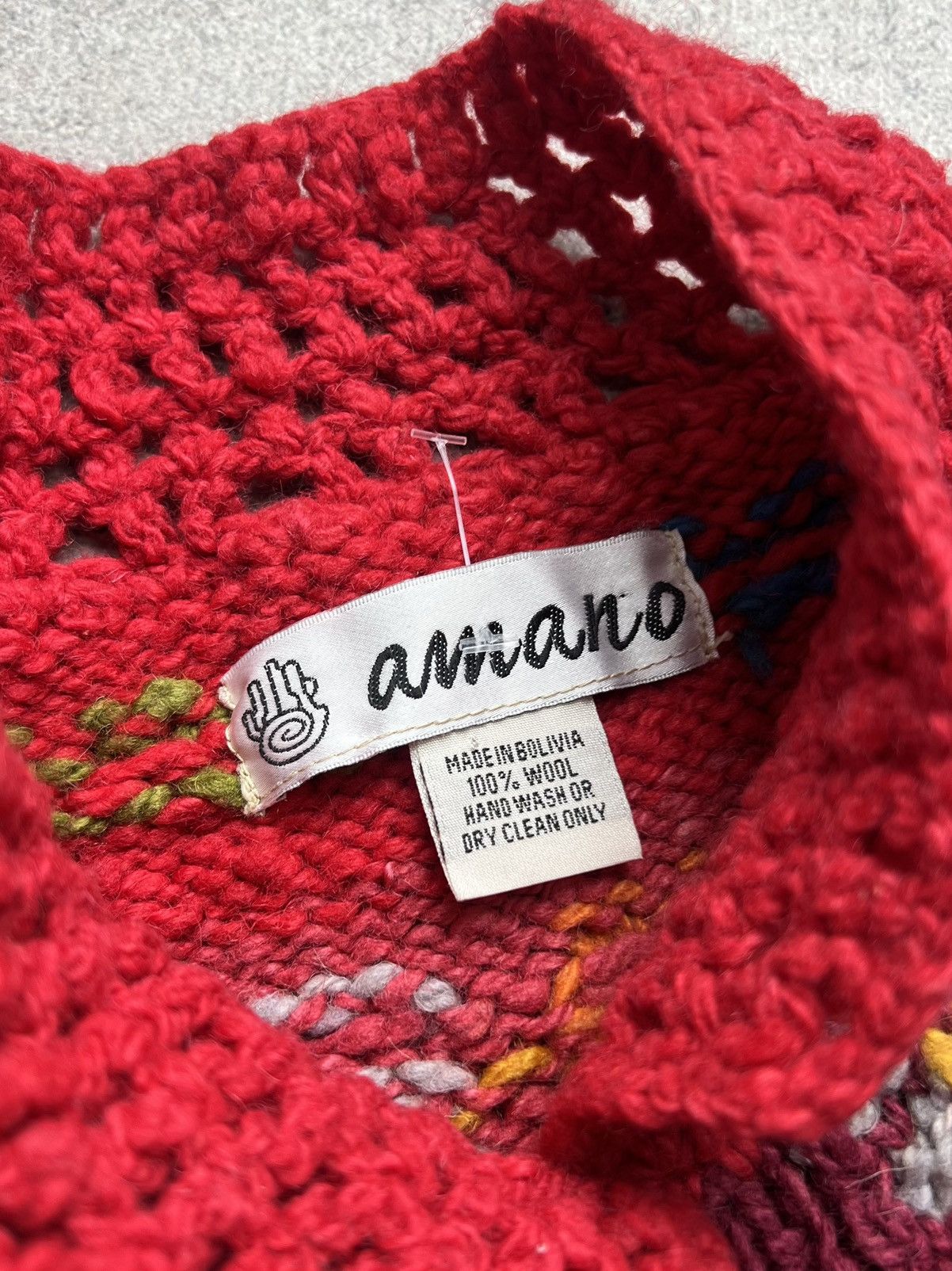 AMANO vintage wool cardigan