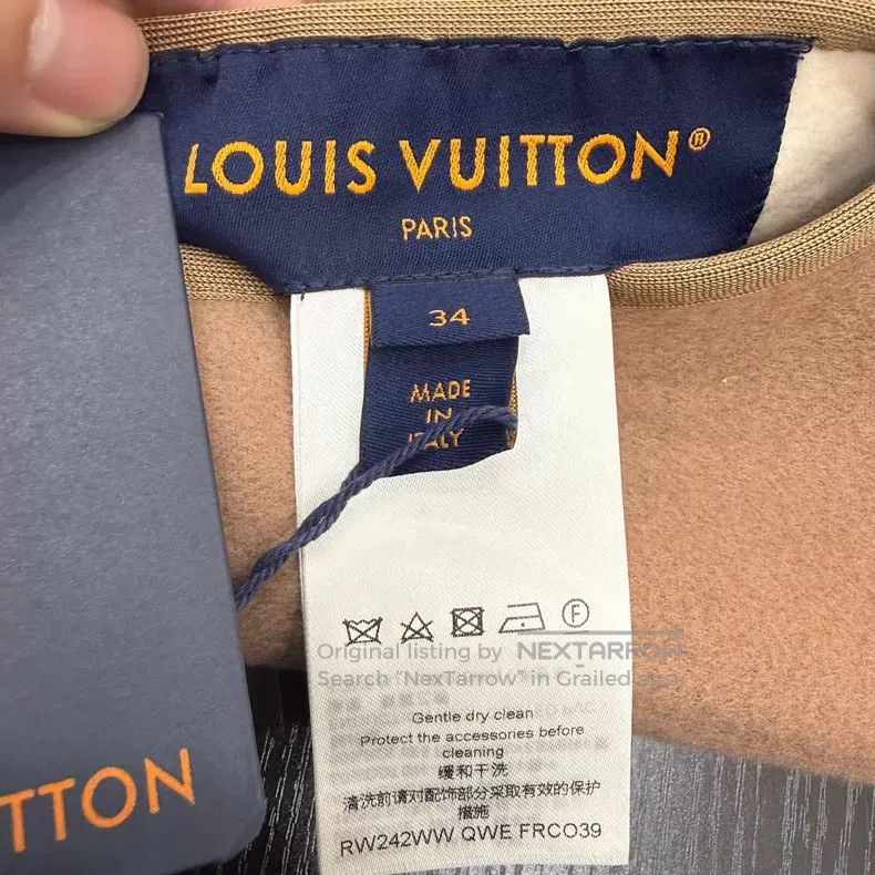 Louis Vuitton Louis Vuitton Bean paste reversible cropped bathrobe coat Size XXS / US 00 / IT 34 - 3 Thumbnail