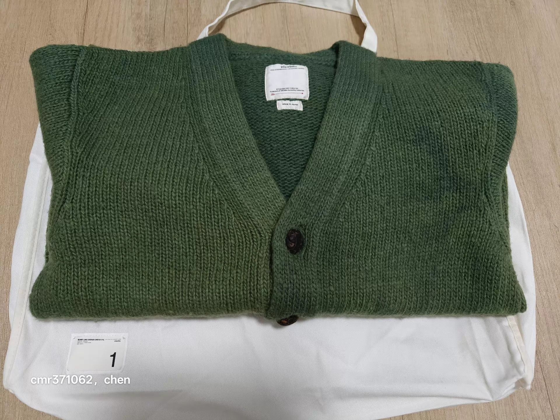 Visvim VISVIM 18AW SELMER LONG CARDIG (UNEVEN DYE) G1 1 Size US S / EU 44-46 / 1 - 9 Thumbnail