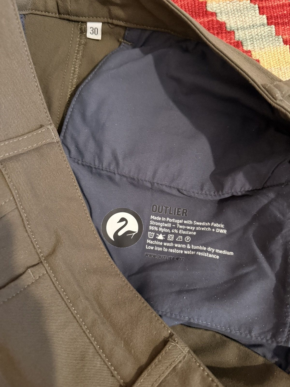 Outlier Sz30 Outlier Strongdarts Pants Dark Olive Size US 30 / EU 46 - 3 Thumbnail