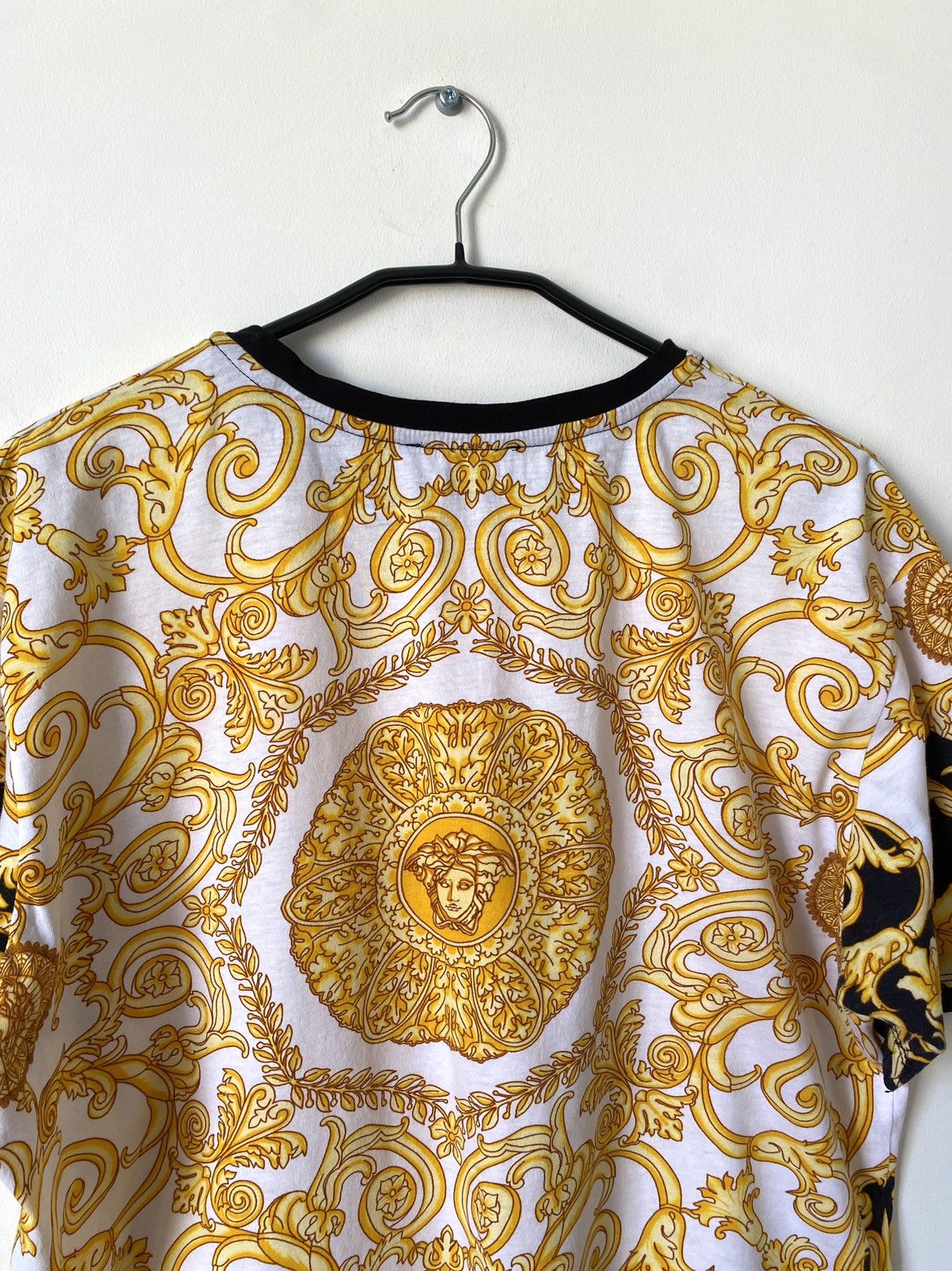 Versace Versace Medusa Print Cotton T-Shirt , Size:XL Size US XL / EU 56 / 4 - 4 Thumbnail
