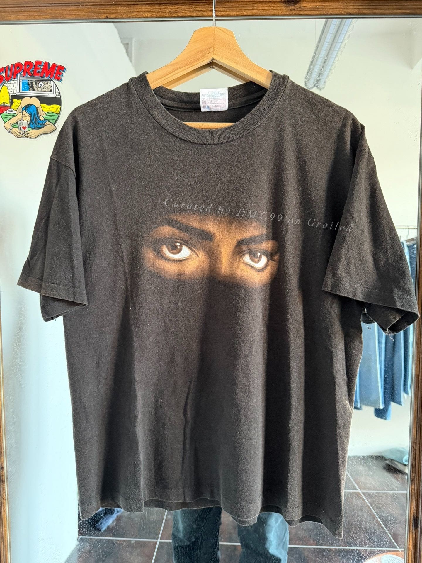 Vintage Vintage Michael Jackson Eyes Tee Size US M / EU 48-50 / 2 - 1 Thumbnail