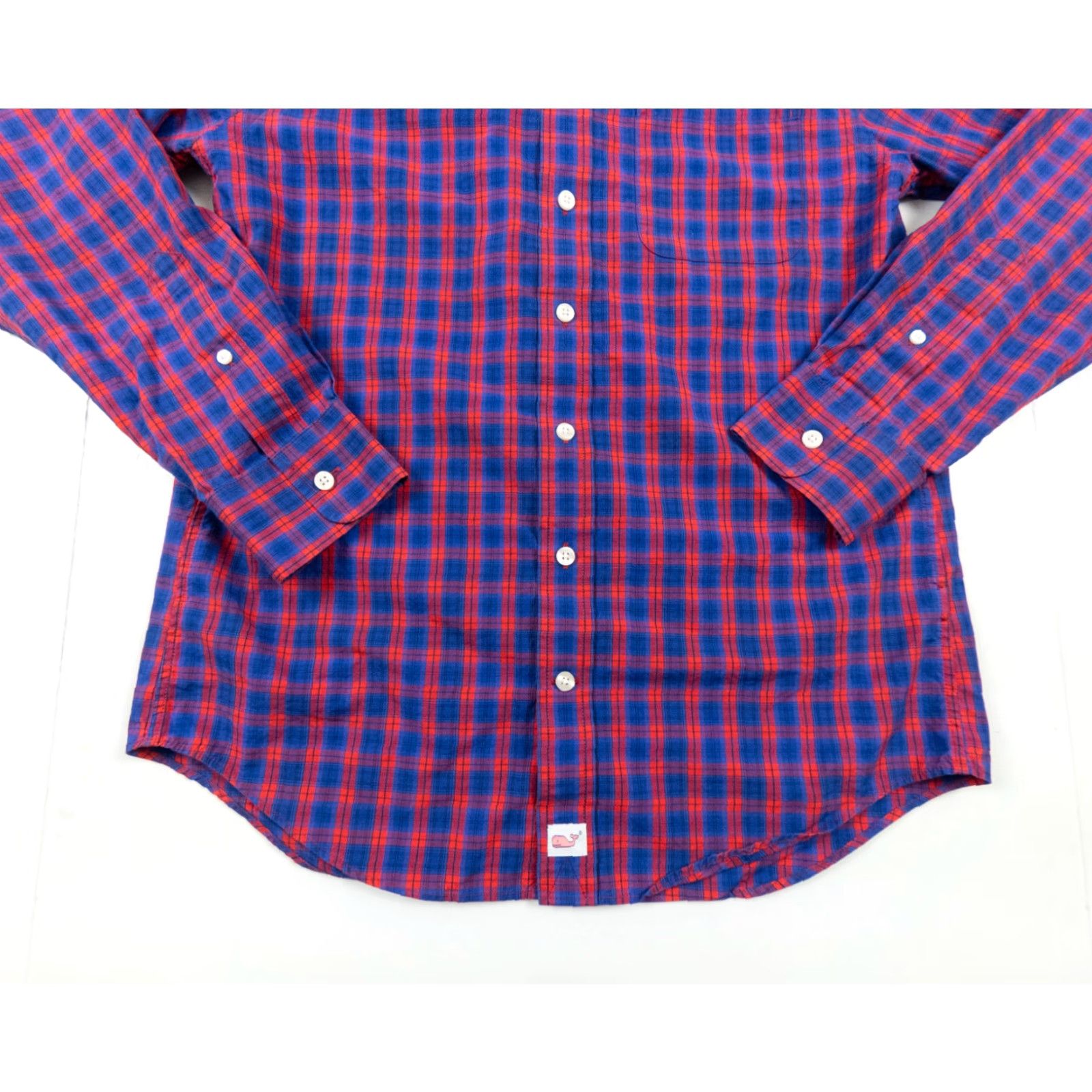 Vineyard Vines Vineyard Vines Shirt Mens Small Button Down Slim Fit Murray Check Preppy Work Shirt Size US S / EU 44-46 / 1 - 3 Thumbnail