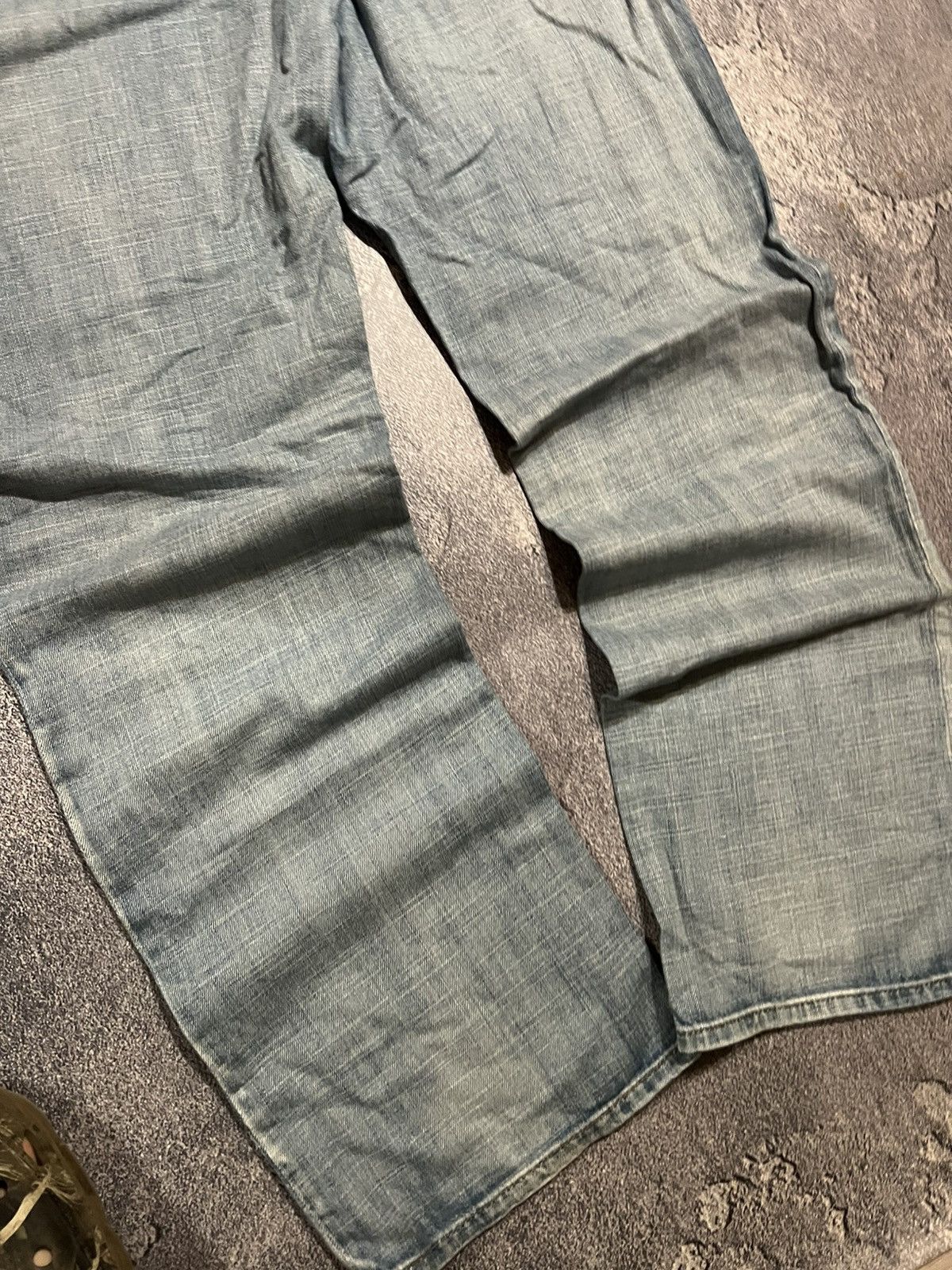 Vintage Avan-Garde Baggy Vintage Style Jeans / Retro Streetwear 90 Size US 38 / EU 54 - 3 Thumbnail