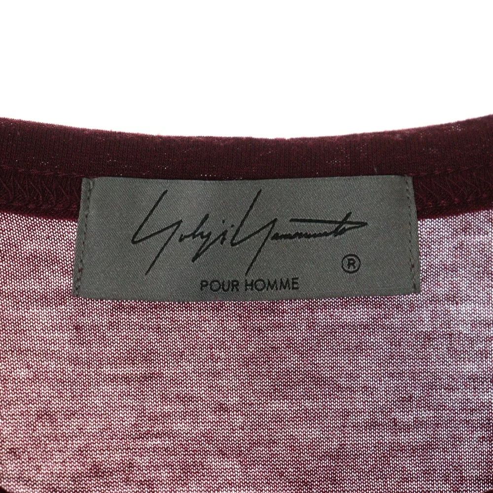 Yohji Yamamoto Yohji Yamamoto POUR HOMME // 22SS Crew Neck T-Shirt Size US L / EU 52-54 / 3 - 7 Thumbnail